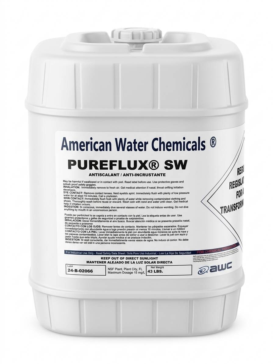 Antiincrustante PUREFLUX SW bidon (para agua de mar)